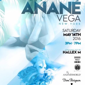 MAY 14 ANANÉ VEGA at CABANA (Hong Kong)