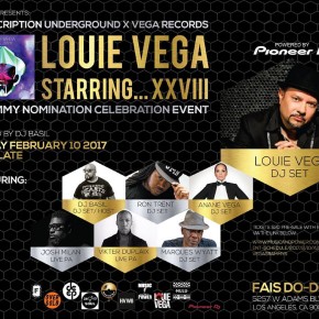 FEBRUARY 10 ANANÉ VEGA at Fais Do-Do (Los Angeles, CA), Louie Vega's Grammy Nomination Celebration Event..