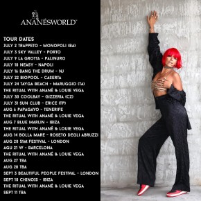 Anané Tour Dates 2022