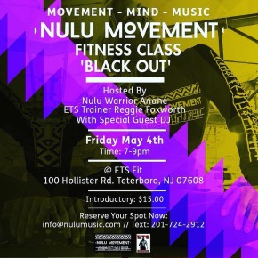 May 4 ANANÉ Presents NULU MOVEMENT Fitness Class (NYC,NJ)