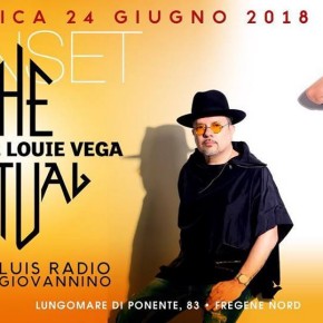 JUNE 24 THE RITUAL with ANANÉ & LOUIE VEGA AT RIVA BEACH (Fregene)
