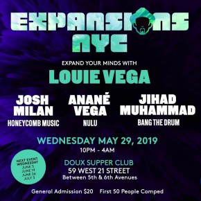 May 29 Anané at Expansion NYC “10 Years Of Nulu Music”