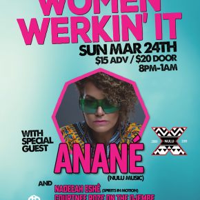 March 24 Anané at GinnysHarlem (NYC)