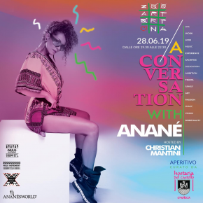 June 28 "A Conversation with Anané" at ZooArt (Ortona, ITA)