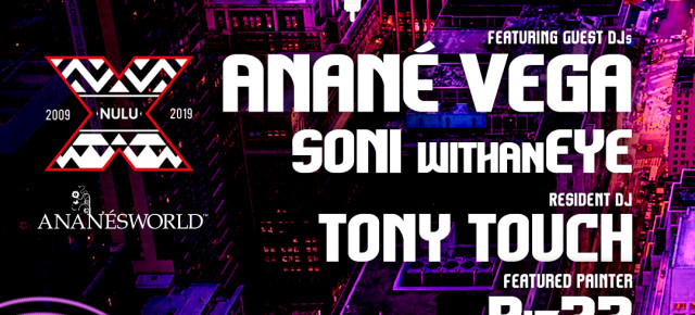 May 26 Anané at FunkBox NYC 2019 “10 Years Of Nulu Music”