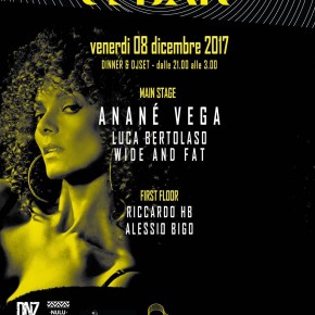 DECEMBER 8 ANANÉ at USBAR (Vigarano Mainarda, Ferrara, Italy)