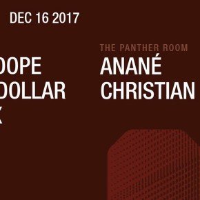 DECEMBER 16 ANANÉ'S NULU MOVEMENT at THE PANTHER ROOM, OUTPUT (Brooklyn, NYC)