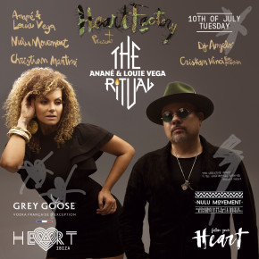 JULY 10 THE RITUAL with ANANÉ & LOUIE VEGA and Guest NULU MOVEMENT AT HEART (Ibiza)
