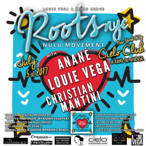 WED JULY 5 ROOTSNYC PRESENTS ANANÉ'S NULU MOVEMENT - RELASE PARTY OF "BATTITO PROFONDO"