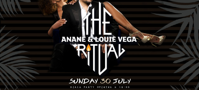 JULY 30 THE RITUAL WITH ANANÉ & LOUIE VEGA at PENELOPE A MARE (Pescara, Ita))