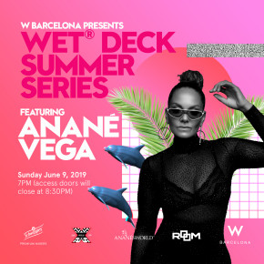 June 9 Anané at W Barcelona “10 Years Of Nulu Music”