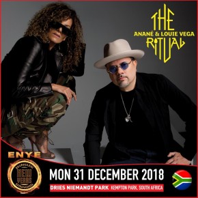 Dec 31 The Ritual with Anané & Louie Vega at Dries Niemandt Park (Johannesburg, South Africa)