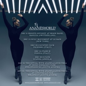 Anané Tour Date December 2018