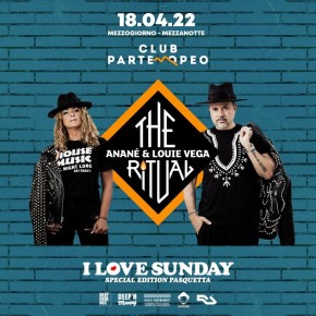 April 18 The Ritual with Anané & Louie Vega at Club Partenopeo (Napoli, ITA)