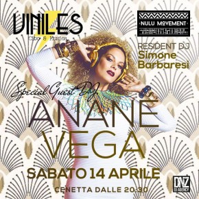 APRIL 14 ANANÉ AT VINILES (San Benedetto del Tronto, Italy)