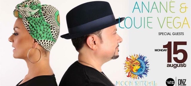 AUGUST 15 MOON RITUAL WITH ANANÉ & LOUIE VEGA at AFRICANA (Amalfi)