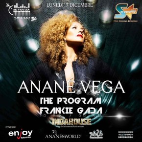 December 7th, 10.30pm (CET) Anané Vega interview on Radio Studio Piu' (The Program)