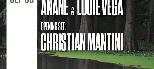 SEPTEMBER 30 THE RITUAL WITH ANANÉ & LOUIE VEGA at OUTPUT (Brooklyn, NY)
