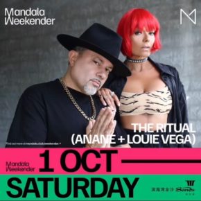 October 1 The Ritual with Anané & Louie Vega at Mandala Weekender (Formula 1, Singapore)